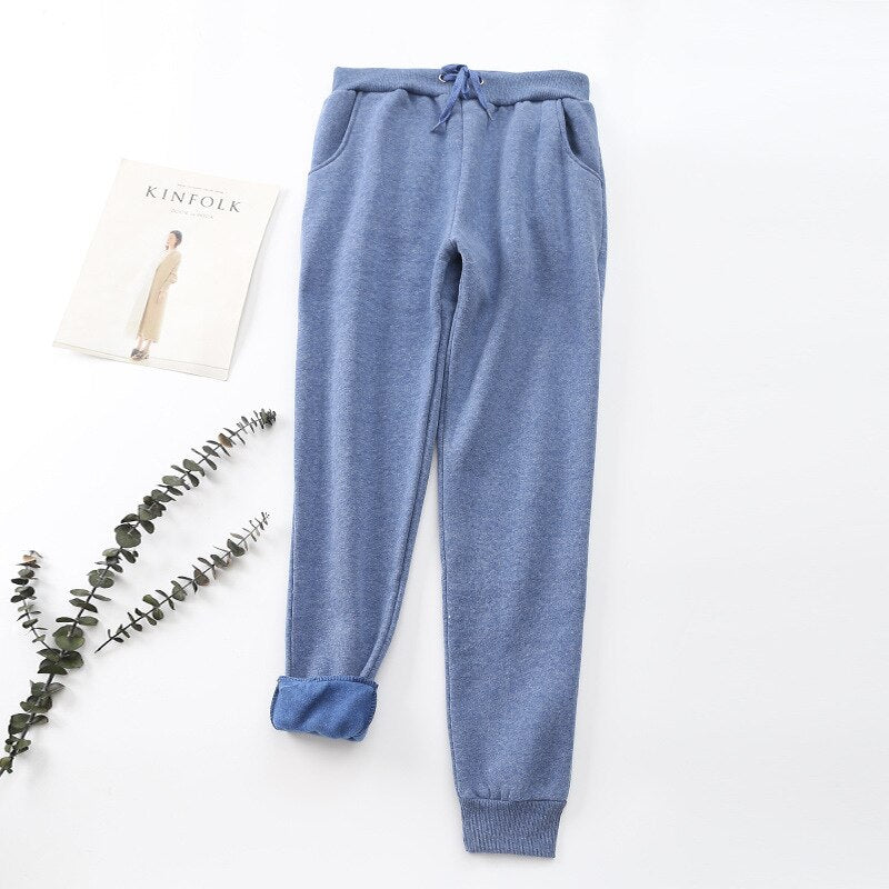 Sophia | Women's Joggers Trousers Drawstring Waist Soft Lined 6