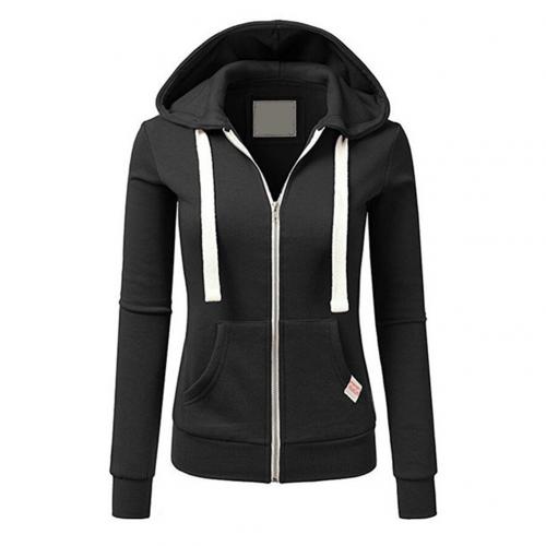 Sophia | Women's Oversized Zip-Up Hoodie Pink with Kangaroo Pocket 3