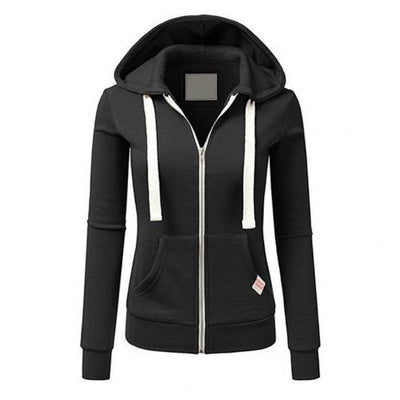 Sophia | Women's Oversized Zip-Up Hoodie Pink with Kangaroo Pocket 3