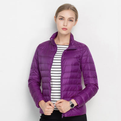 Sophia | Women's Quilted Jacket With Front Zipper 6