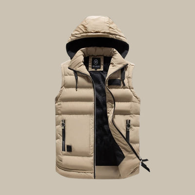 Sophia | Women's Quilted Vest with Removable Hood 1