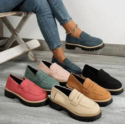 Sophia | Women's Slip-On Suede Sandals 7