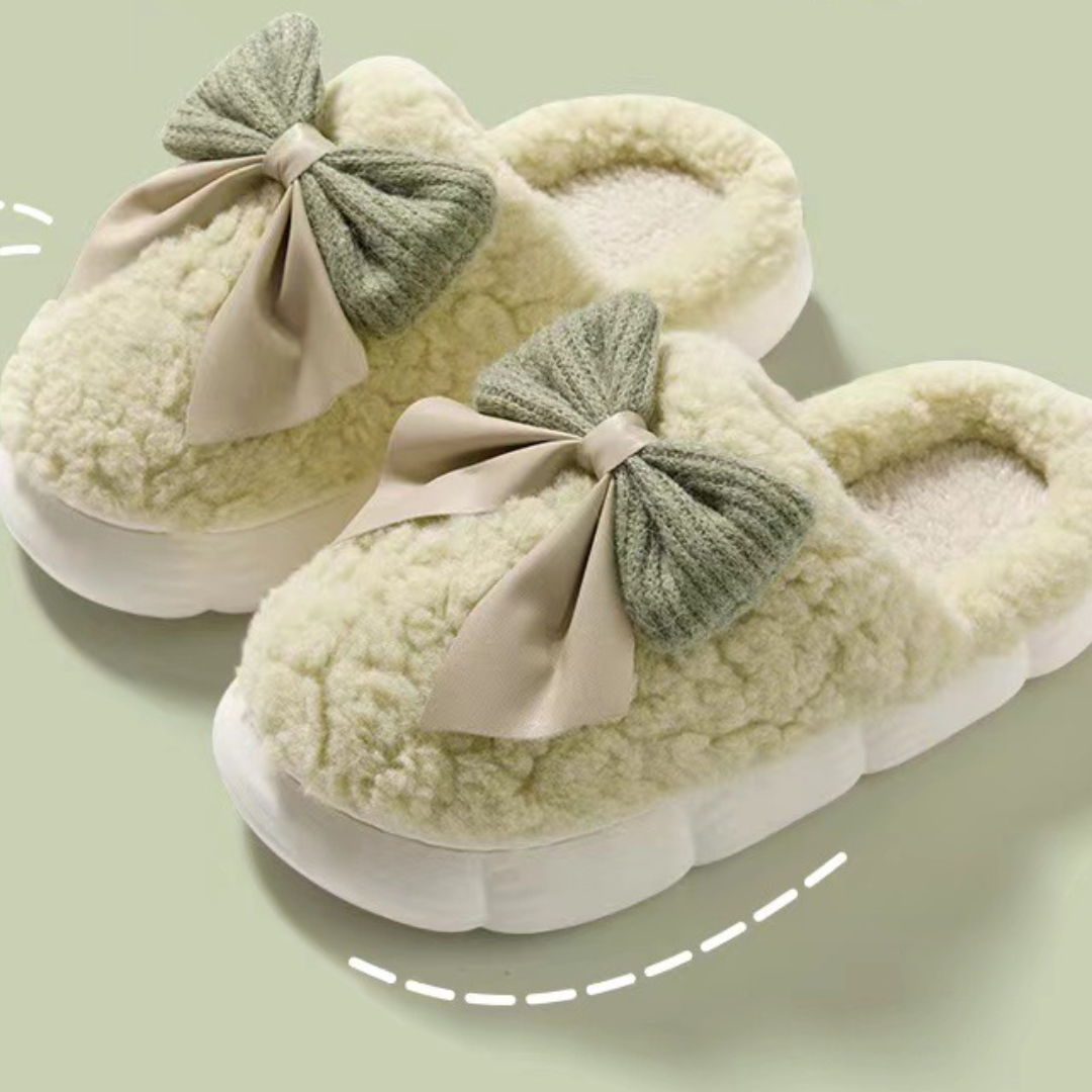 Sophia | Women's Slippers With Bow Detail 0