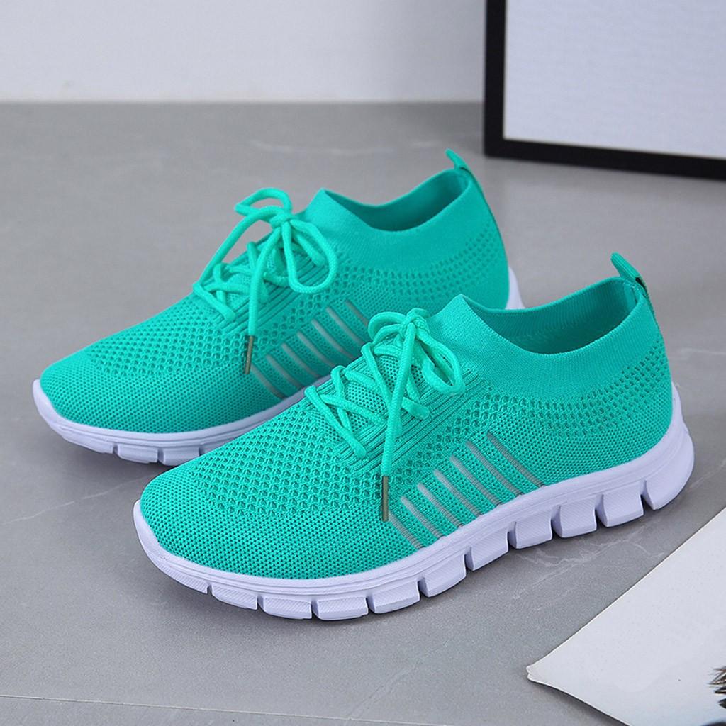 Sophia | Women's Sneakers Breathable Knit Lace-Up Fit 2