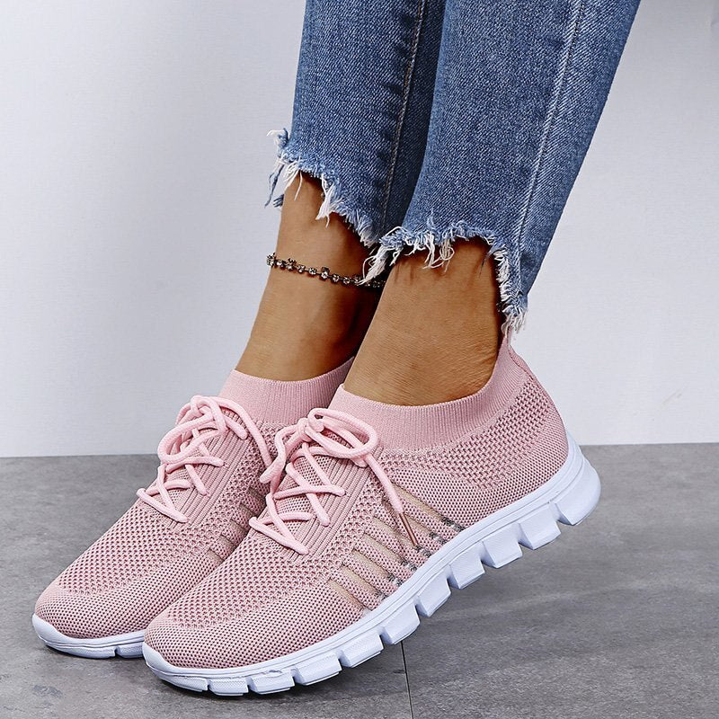 Sophia | Women's Sneakers Lightweight Mesh Slip-On Walking Shoes 7