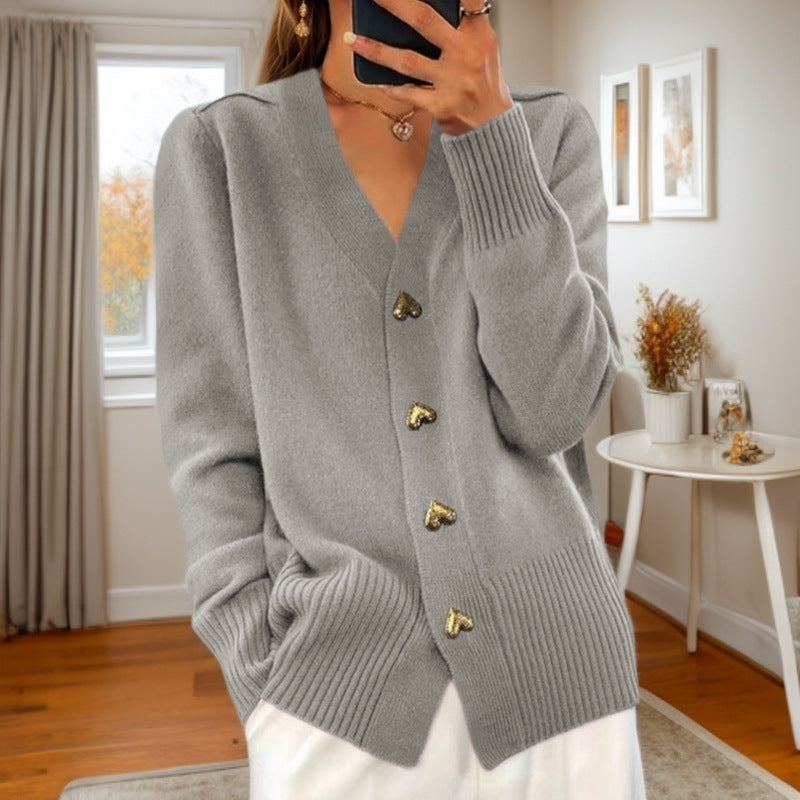 Sophia | Women's Soft Knit Long Cardigan 1