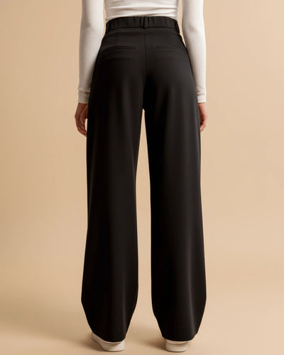 Sophia | Women's Trousers High Waist Pleated Tailored Fit 8