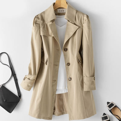 Sophia | Women's Winter Trench Coat with Tailored Silhouette 3