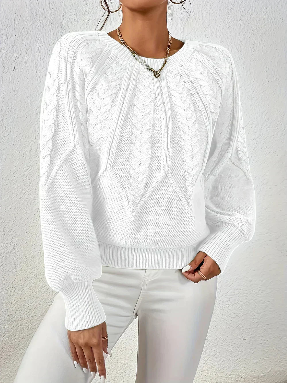 Sophie | Cable-Knit Pullover Sweater 8