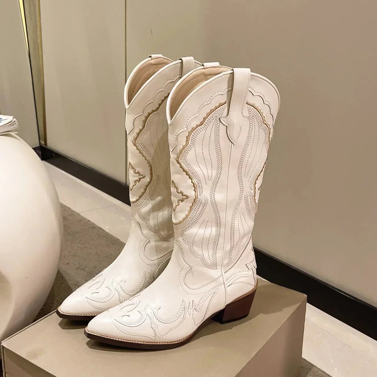 Sophie | Women's Cowgirl Boots With Intricate Patterns 0