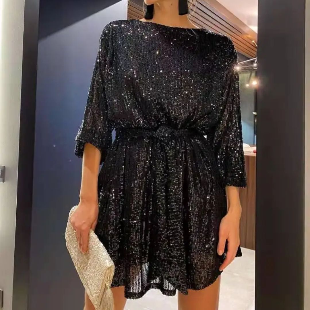 Sophie | Women's Glitter Cocktail Dress 2