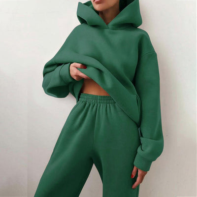 Sophie | Women's Jogger Set Relaxed Fit Pullover Hoodie with Elastic Waist 10
