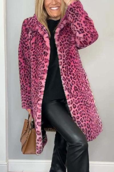 Sophie | Women's Leopard Print Tailored Coat 6