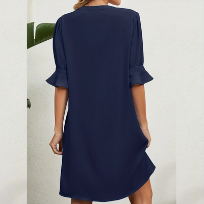 Sophie | Women's Lightweight Fall Dress Elegant Silhouette 4