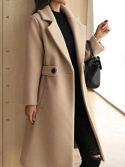 Sophie | Women's Slim-Fit Winter Coat with Belt Detail 2