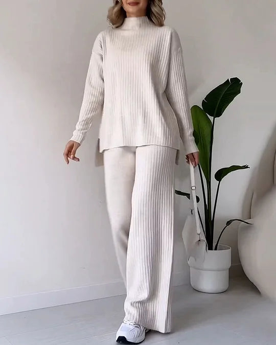 Zainab | Women's Lounge Set Ribbed Knit Relaxed Fit 3